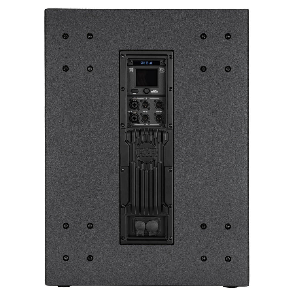 RCF SUB18-AX, Active 2200W 18" Subwoofer, Bluetooth and LiveRemote App Ready - USED