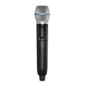 Shure GLXD2+/B87A-Z3, Featuring the Beta 87A vocal microphone, the GLXD2+/B87 Dual Band Handheld Transmitter delivers superior, transparent digital audio