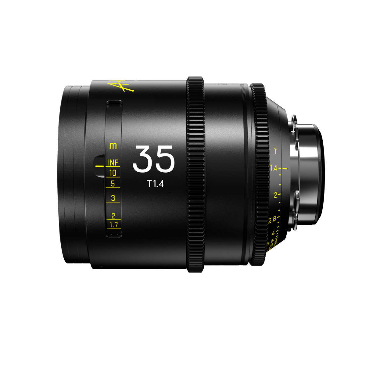 DZOFILM Arles 35mm FF/VV Prime Cine Lens(PL mount feet) - Imperial, Vista Vision Full-Frame High-Speed Prime, PL and EF Mount, T1.4 Fast Aperture, 16-Blade Iris, M86 Front Filter