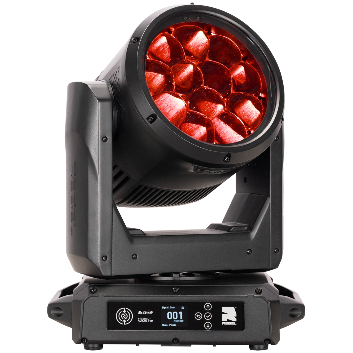 Elation Rebel Wash 12, 12x60W IP65 RGBL Wash, 14,000 Lumens