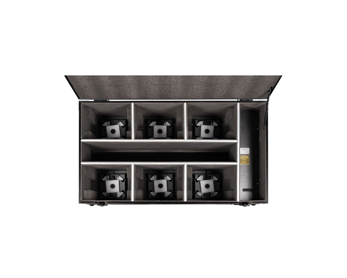 ADJ ElectraPix Par 7FC, Flight Case for 6 x Electrapix Par 7