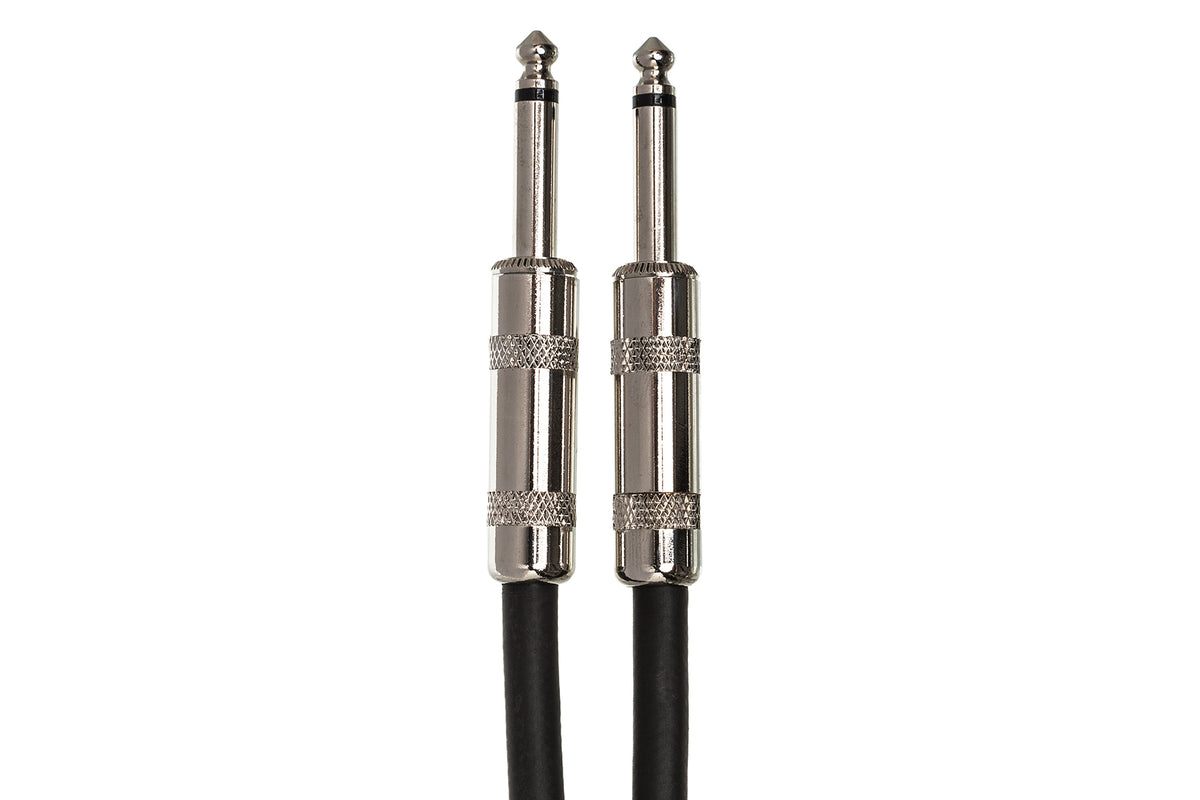 HOSA - Cloth Guitar Cable, Hosa Straight to Same, 18 ft, Blue/Green/White