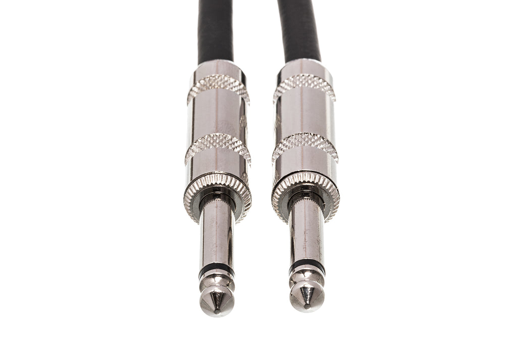 HOSA - Cloth Guitar Cable, Hosa Straight to Same, 18 ft, Blue/Green/White