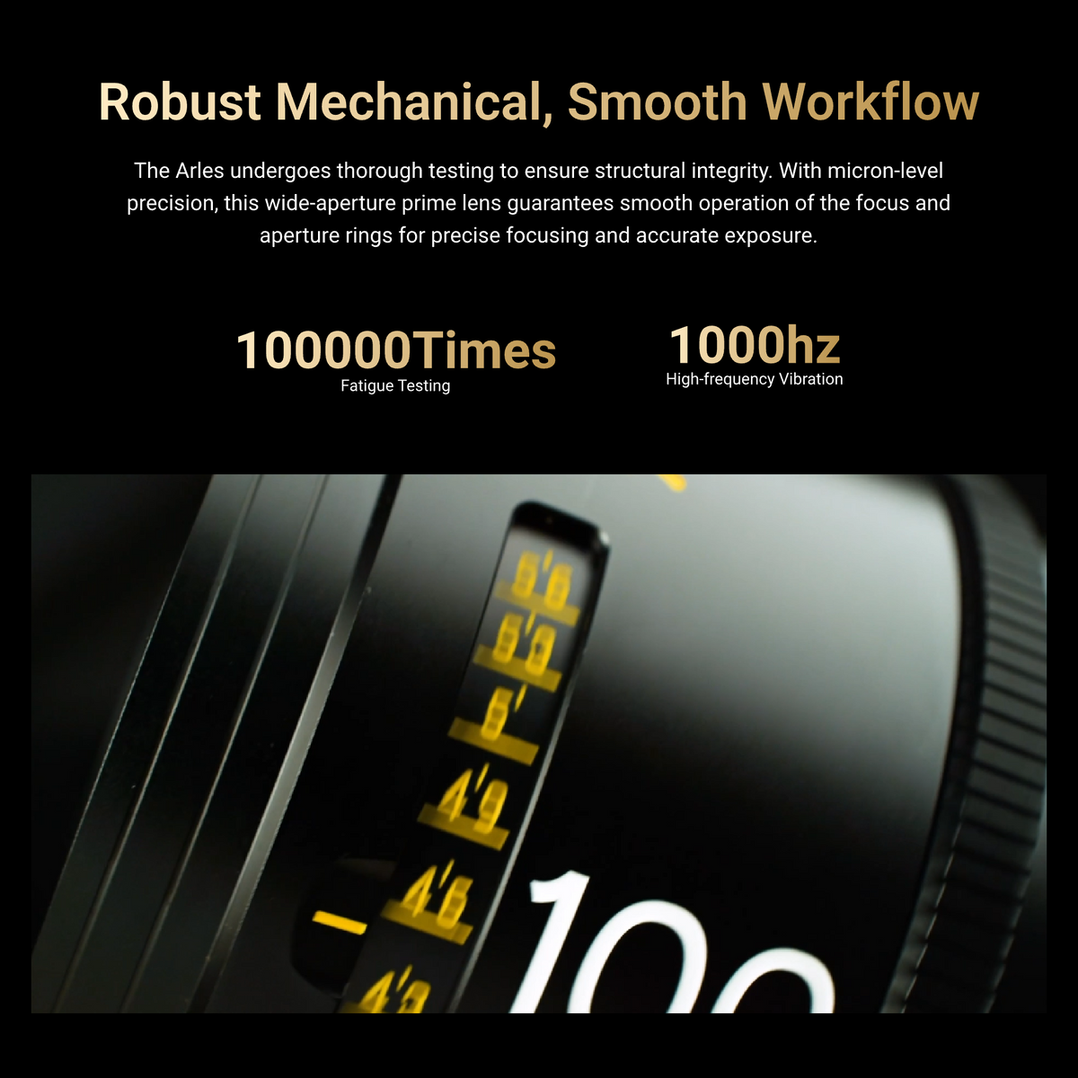DZOFILM Arles 75mm FF/VV Prime Cine Lens(PL mount feet) - Imperial, Vista Vision Full-Frame High-Speed Prime, PL and EF Mount, T1.4 Fast Aperture, 16-Blade Iris, M86 Front Filter