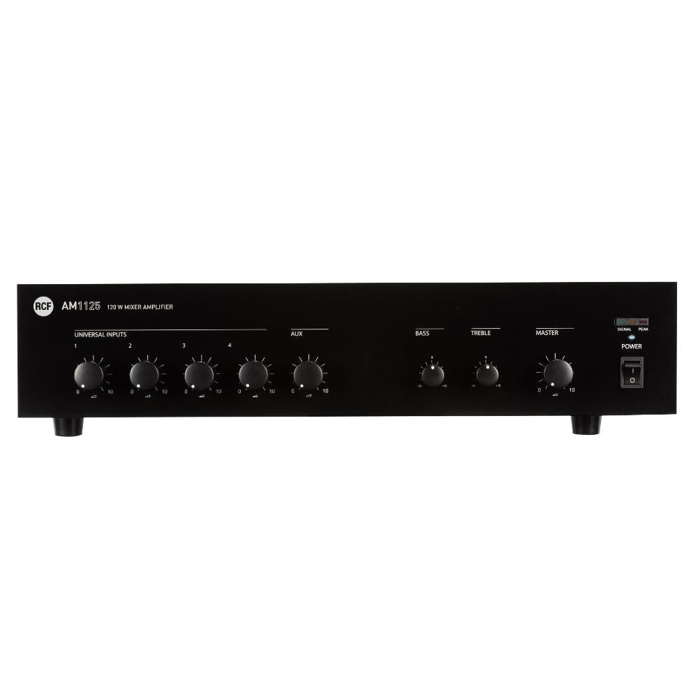 RCF AM1125 - 5 Channel Digital Mixer/Amplifier - 4 Ω, 70/100V, 160W