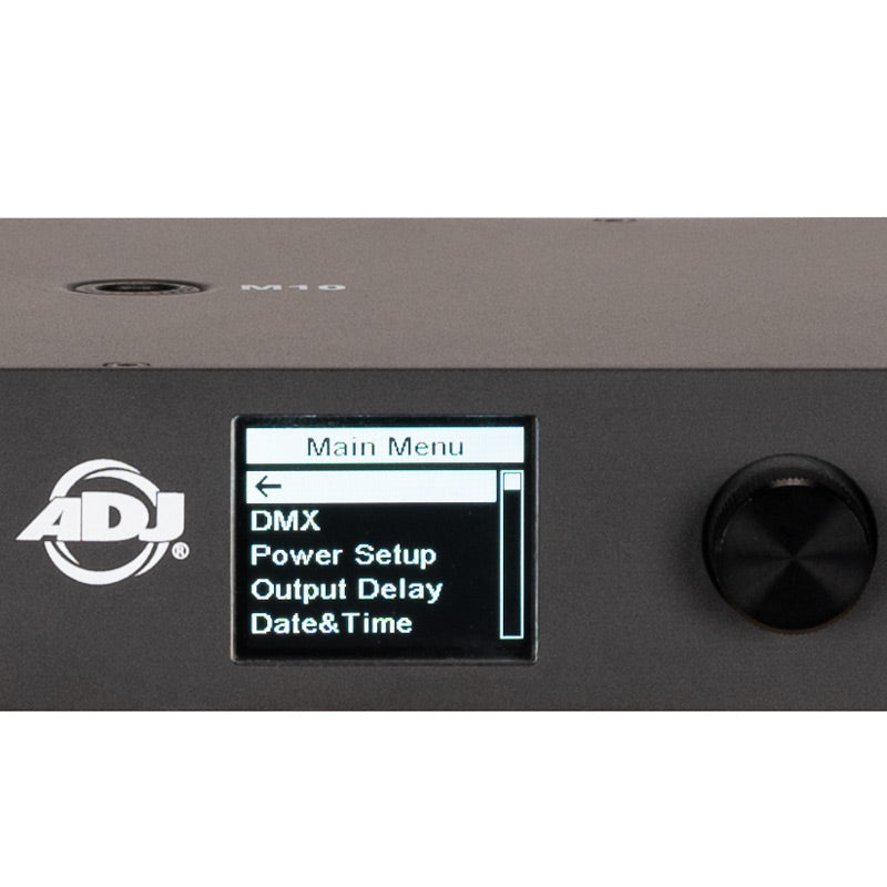 ADJ PC415X, Versatile Powerhouse, 3-in-1 Interface, 4 Output Power Distribution, Aria X2, 4 Output DMX/RDM Splitter, Event Scheduler