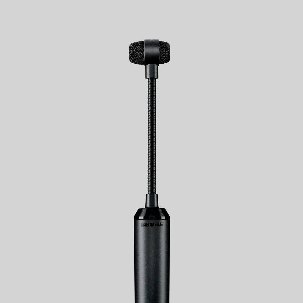 Shure PGA98D-XLR, Cardioid Condenser Drum Microphone, Cardioid condenser gooseneck drum microphone, AP98DM drum mount, Xlr-xlr cable