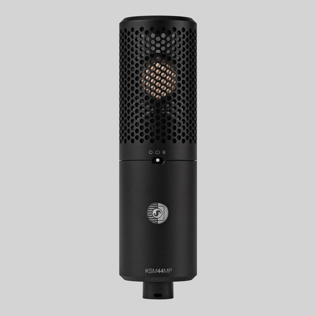 Shure KSM44MP, Large Diaphragm Multi-Pattern Condenser Microphone, Condenser Mic, Multi-Ptrn Studio Bundle