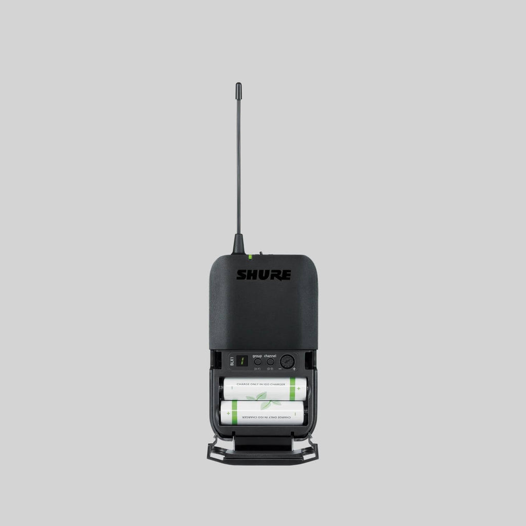 Shure BLX14/CVL-H10, Wireless Presenter System with CVL Lavalier Microphone, BLX14 Lav System with CVL