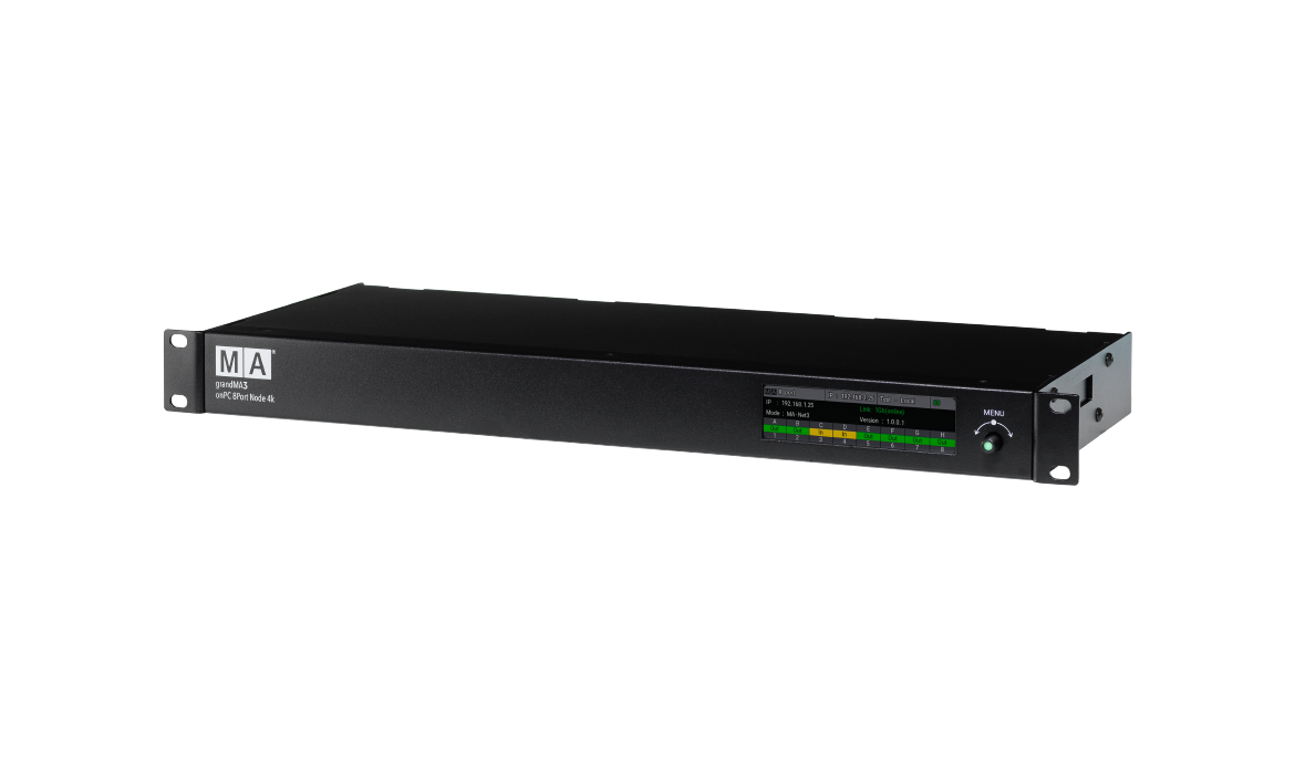 MA Lighting grandMA3 onPC 8Port Node 4k