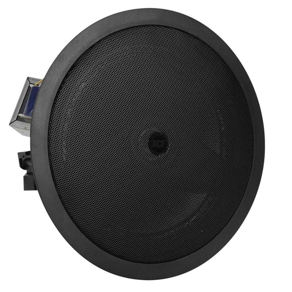 RCF PL8X W - Passive 80W 8" 2-Way Coaxial Ceiling Speaker with Transformer - 70/100V (IP44) (White)