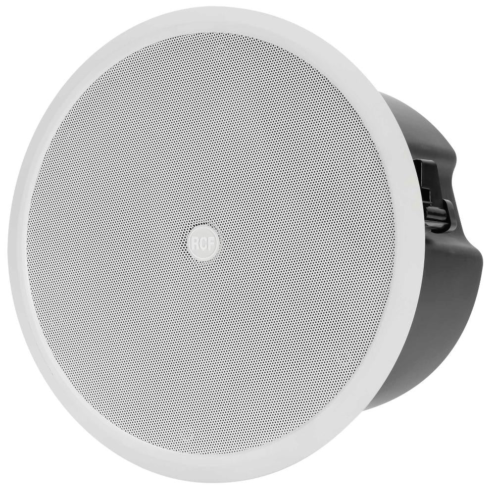 RCF CMR-50T-W - Passive 160W 5" 2-Way Ceiling Monitor Speaker w/ Transformer - 8 Ω, 70/100V (White)