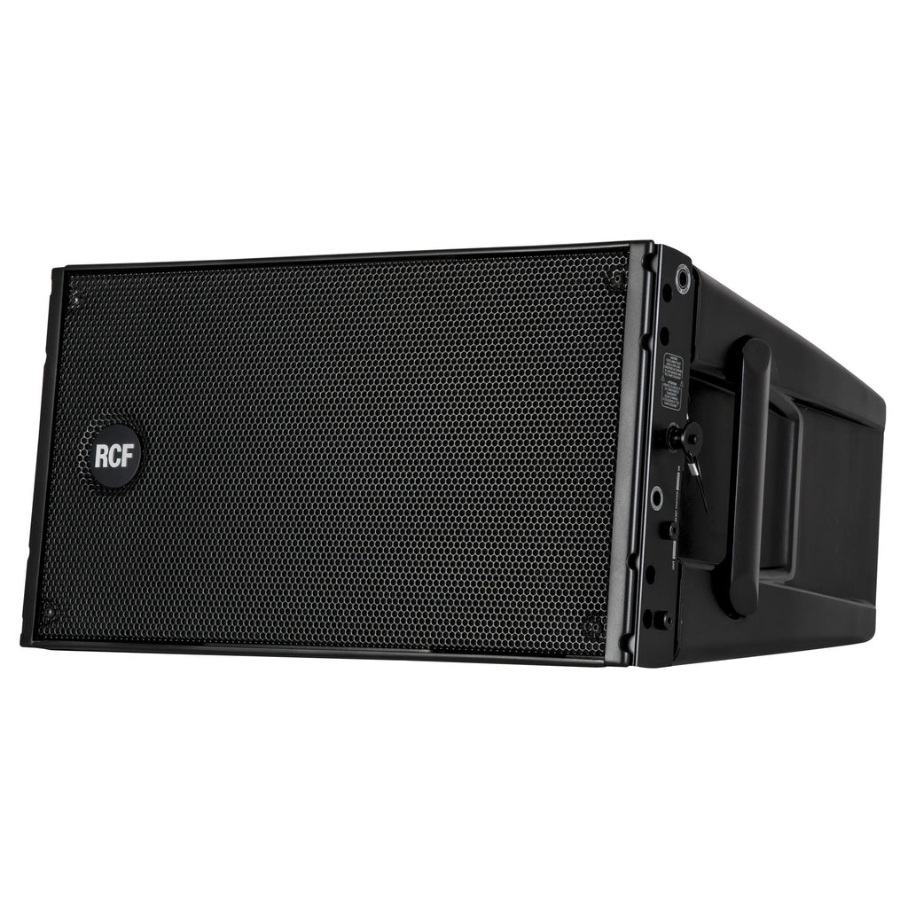 RCF HDL10-A-W, Active 1400W Dual 8" 2-Way Line Array, White - USED