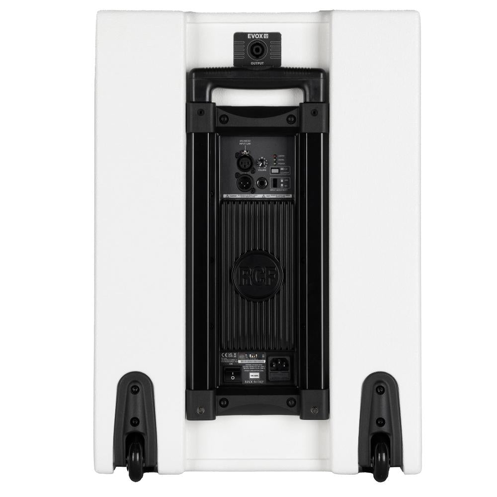 RCF EVOX-12-SYSTEM - Active 1400W Portable PA System (Baltic Birch), 15" Subwoofer and (8)x4" Top