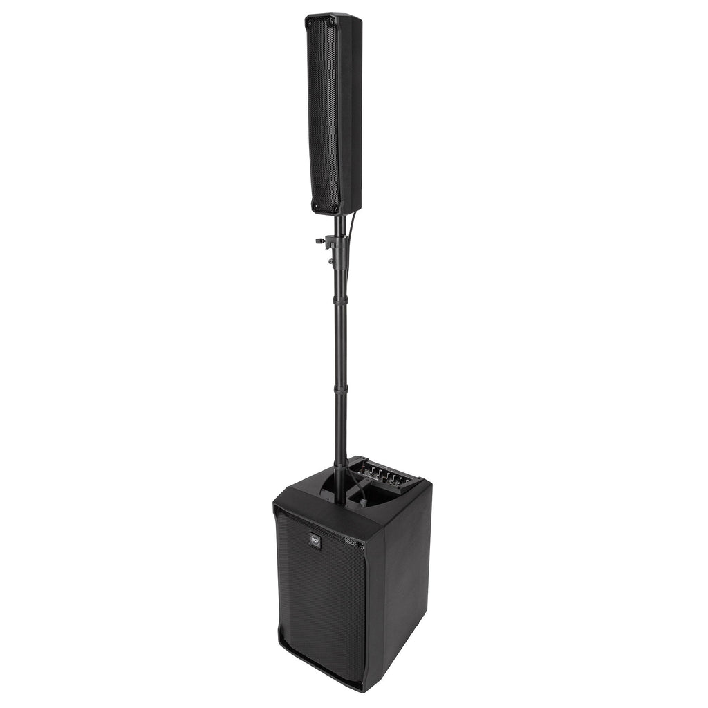 RCF EVOX JMIX8, Active 1400W Portable PA System with Bluetooth Mixer, 12" Subwoofer and (8)x2" Top - USED