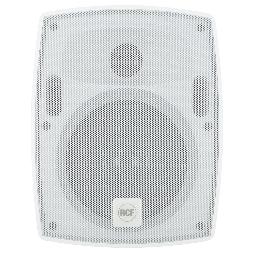 RCF MR 52EN W - 2 Way Bass Reflex Wall Mount Cabinet, 30W - White - Trasf/Low Imp