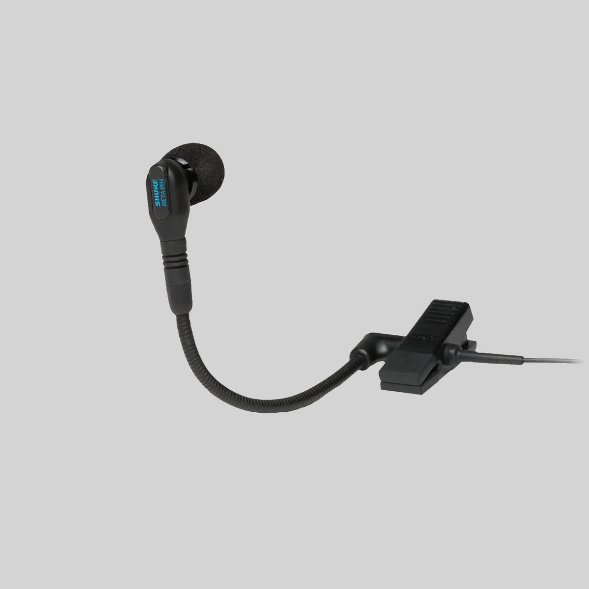Shure BLX14/B98-H9, Wireless Instrument System with Beta 98H/C Clip-on Gooseneck Microphone, Instrument System with (1) BLX4 Wireless Receiver, (1) BLX1 Bodypack Transmitter, and (1) WB98H/C Cardioid Condenser Instrument Microphone