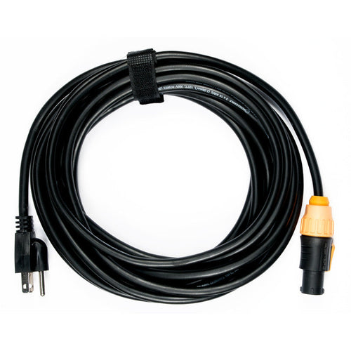 Accu-Cable SIP1MPC25, 25 ft (7.7M) IP65 to Edison Plug
