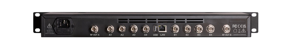 RF Venue 4ZONE Network 4ZONE-NETWORK, Networked 4 Zone Multi Zone Antenna Combiner for Wireless Microphones
