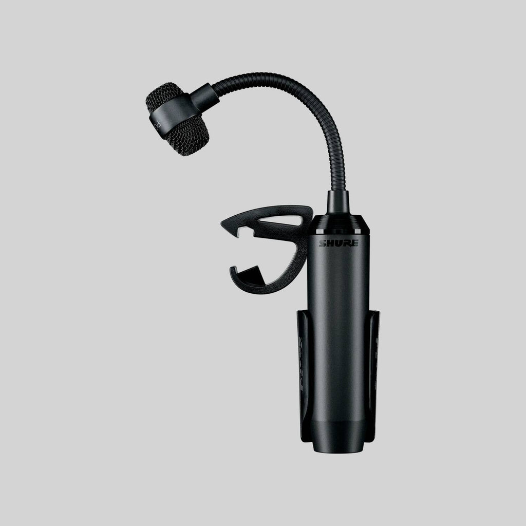 Shure PGA98D-LC, Cardioid Condenser Drum Microphone, Cardioid condenser gooseneck drum microphone, AP98DM drum mount, less cable
