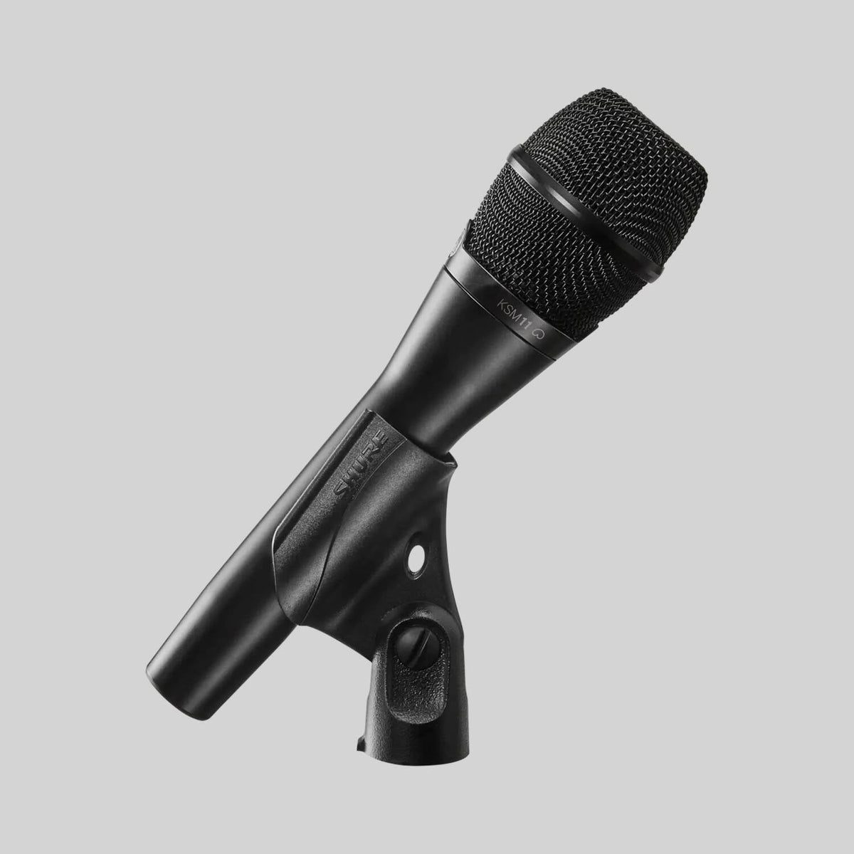 Shure KSM11B/C, Cardioid Condenser Vocal Microphone, Premium Condenser Handheld Microphone