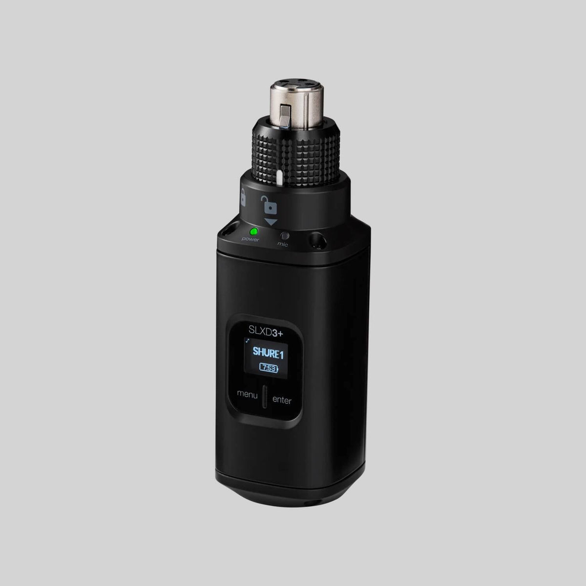Shure SLXD3+TA-G57, Wireless Plug-On Transmitter With XLR Connector, Taa