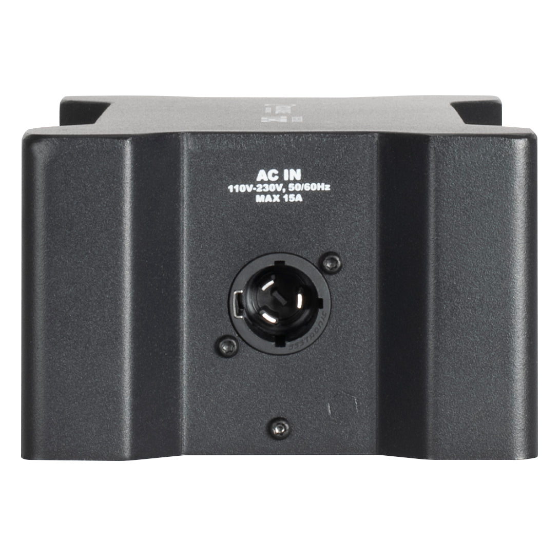 ADJ Power Bone T1PC, Distribution Box with 2 x Seetronic IP65 Locking Power Input and Thru Connections with 4 x Seetronic Indoor Locking Power Output Connections