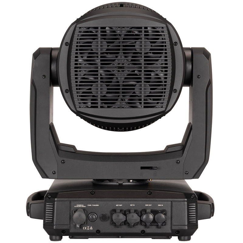 ADJ Hydro Flex L19, IP65 Moving Head Wash Fixture, 19 x 60 Watt Rgbl 17,000 Lumens, Zoom Range 8-56 Degree, Aria X2