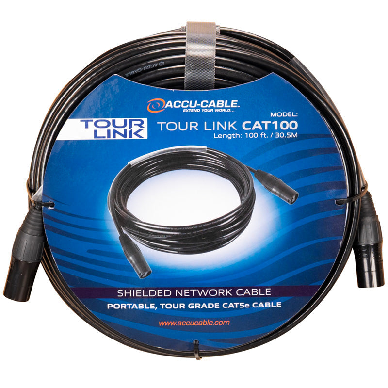 Accu-Cable Tour Link CAT100, Tour Link 100 ft CAT5e Cable