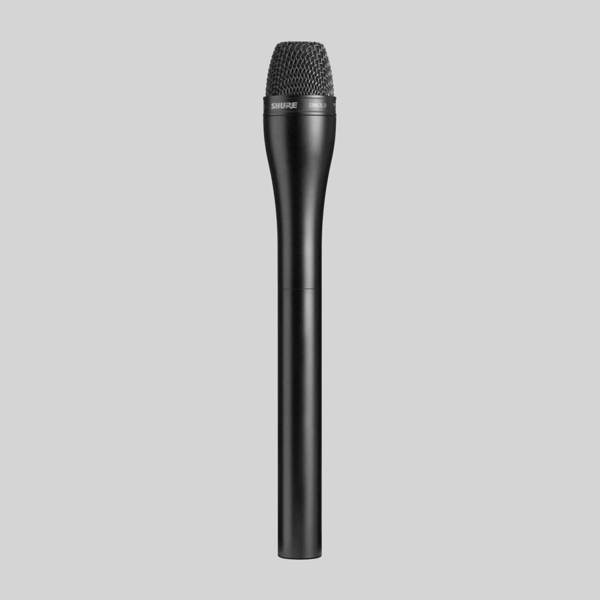 Shure SM63L, Dynamic Microphone, Omnidirectional Dynamic, Champagne Finish with Extended Handle for Interviewing
