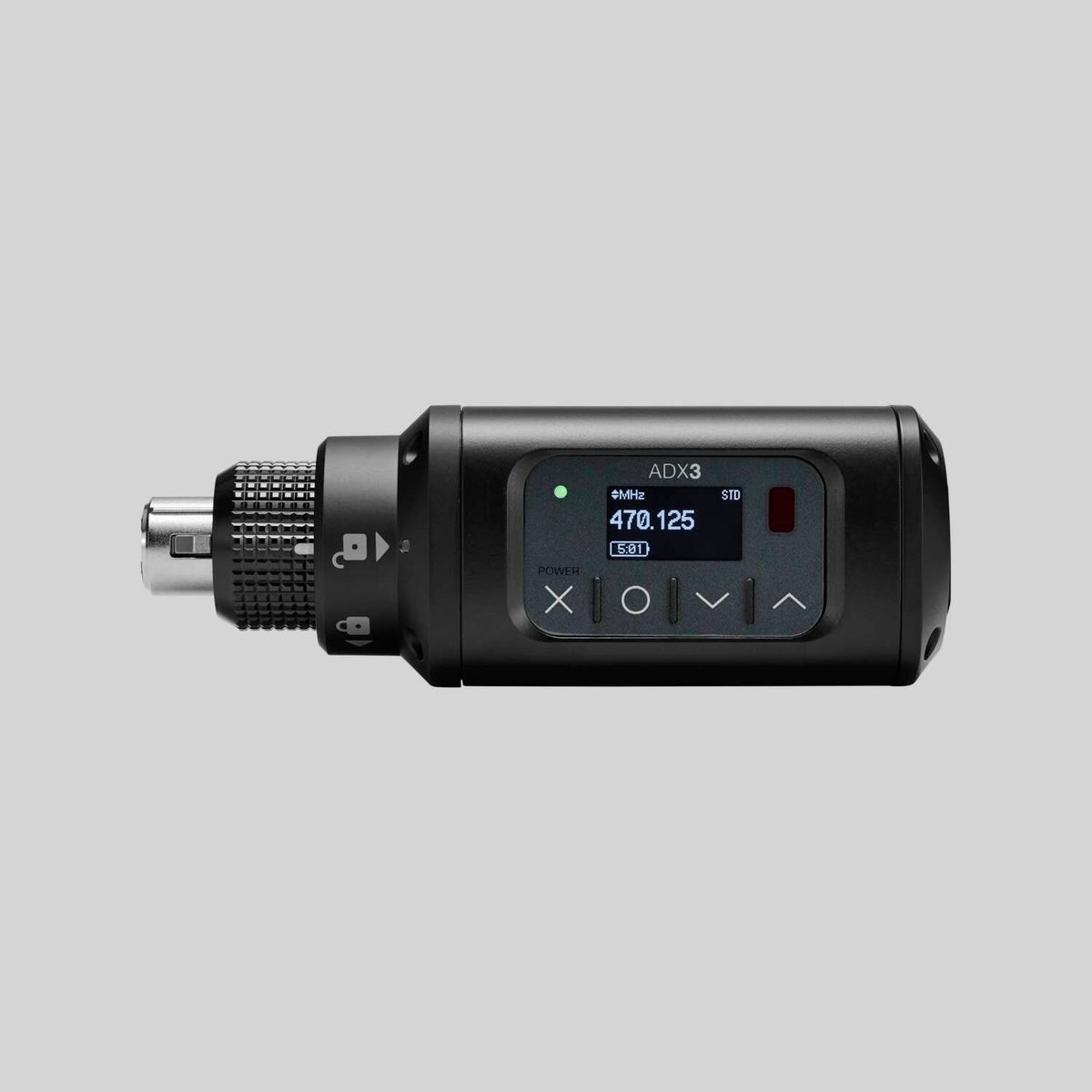 Shure ADX3-K54, Axient Digital Plug-On Transmitter with ShowLink, ADX3 Plug-on Transmitter, 606-663 MHz