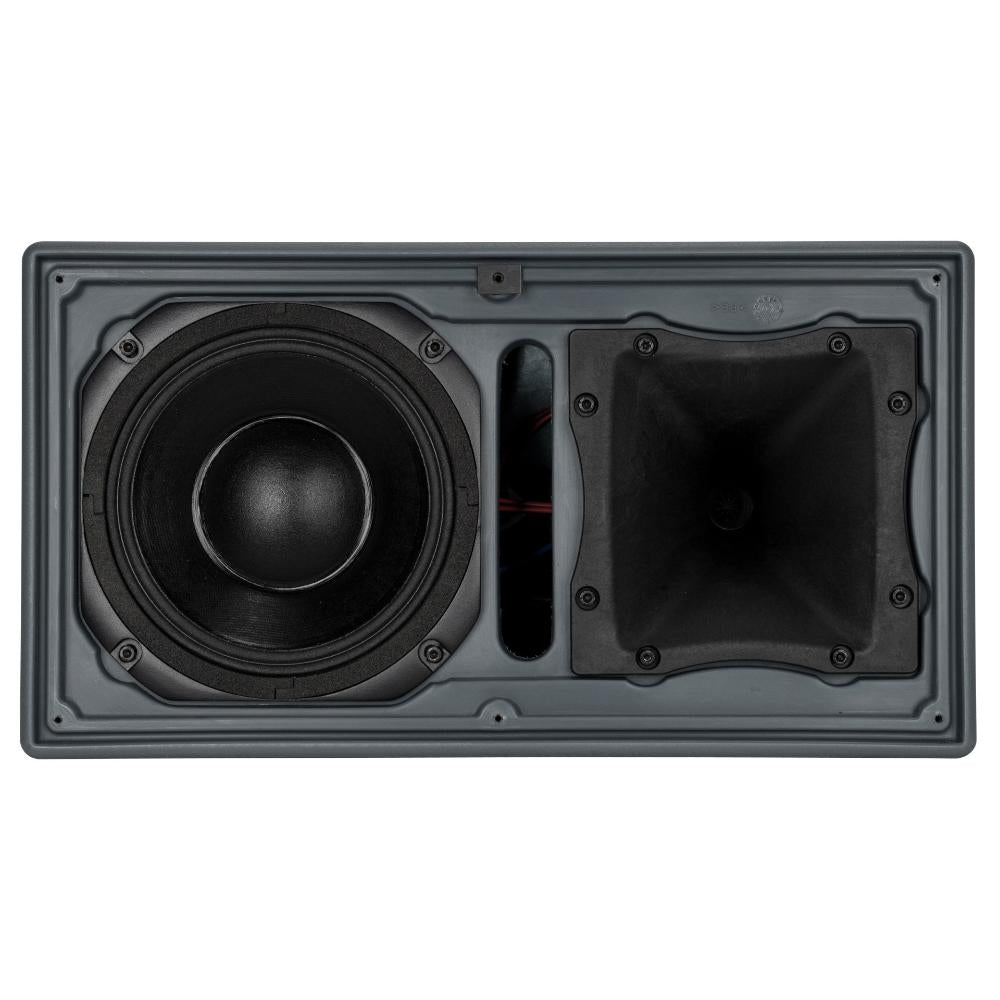 RCF P1108-T - Passive 400W 8" 2-Way Weatherproof Speaker with Transformer (IP55) (Grey)