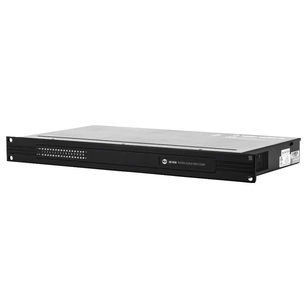 RCF DX-1616 - Matrix Audio Processor, Dante-Equipped (16x16 I/O Matrix)