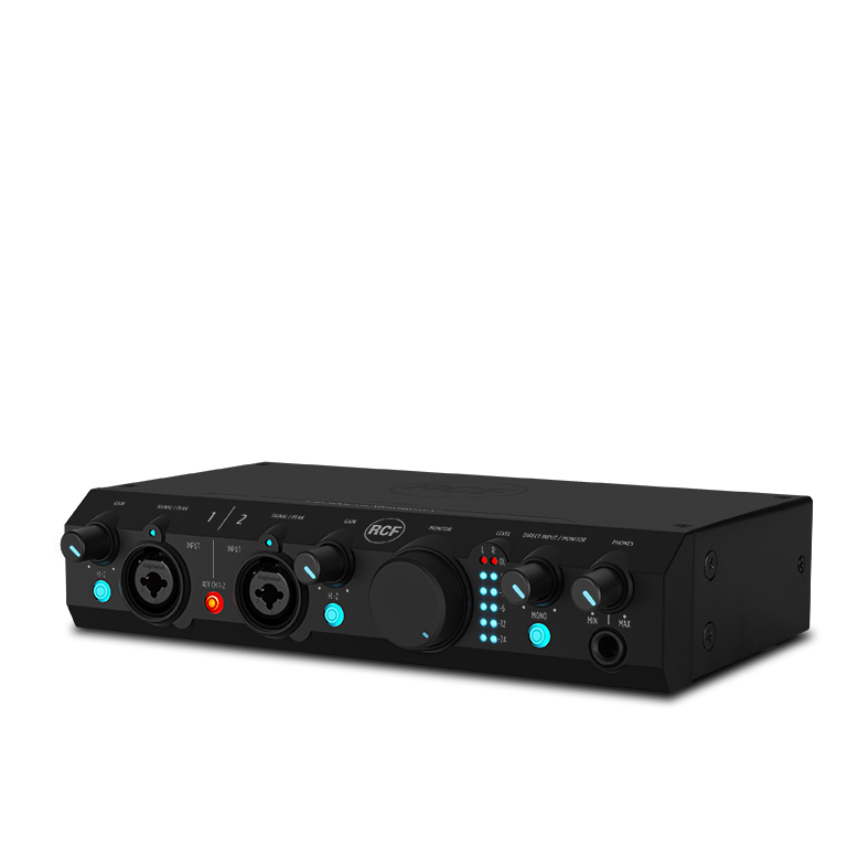 RCF TRK-PRO2 - 2X2 Channel USB Interface