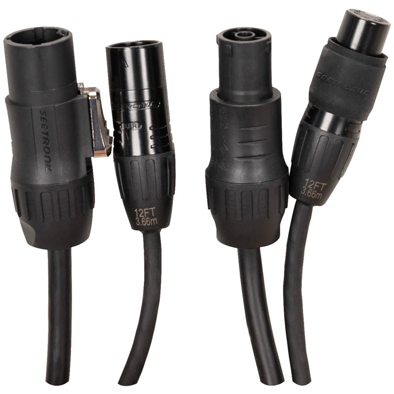 Accu-Cable SPD125, 12 ft - 5-Pin DMX & IP65 Link Cables