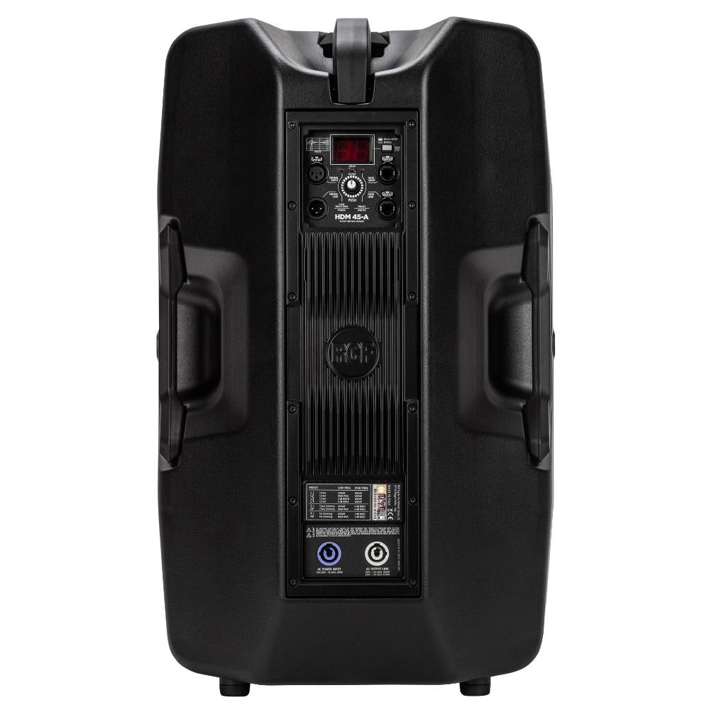 RCF HDM45-A - Active 2200W 2-Way 15" Speaker with 4" HF Driver (RDNET Ready)