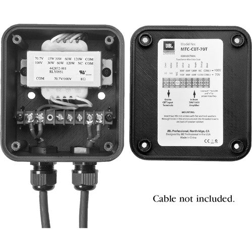 JBL MTC-CBT-70T, Bolt-On Transformer Module For Cbt 70 Models, Blk