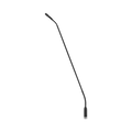 Shure MXC420DF/C, Cardioid Dual-Flex Gooseneck Microphone (20 in/50 cm) with flexible top and bottom sections, bi-color LED, 10-pin connector, and foam windscreen, for Mxc, Mxcw conference units; black