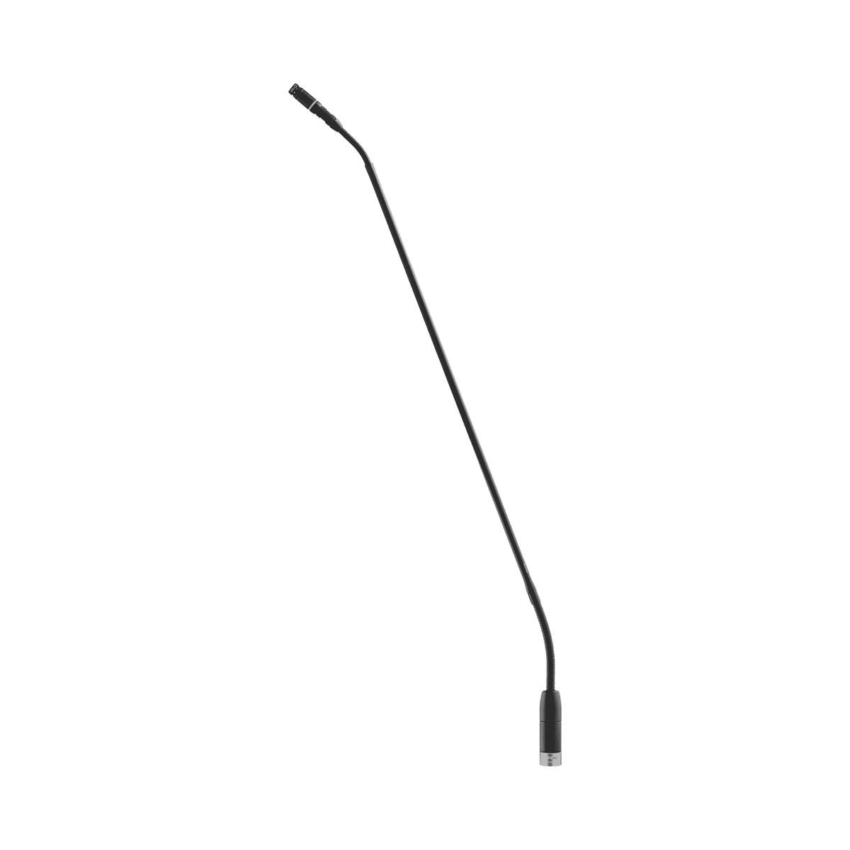 Shure MXC420DF/C, Cardioid Dual-Flex Gooseneck Microphone (20 in/50 cm) with flexible top and bottom sections, bi-color LED, 10-pin connector, and foam windscreen, for Mxc, Mxcw conference units; black