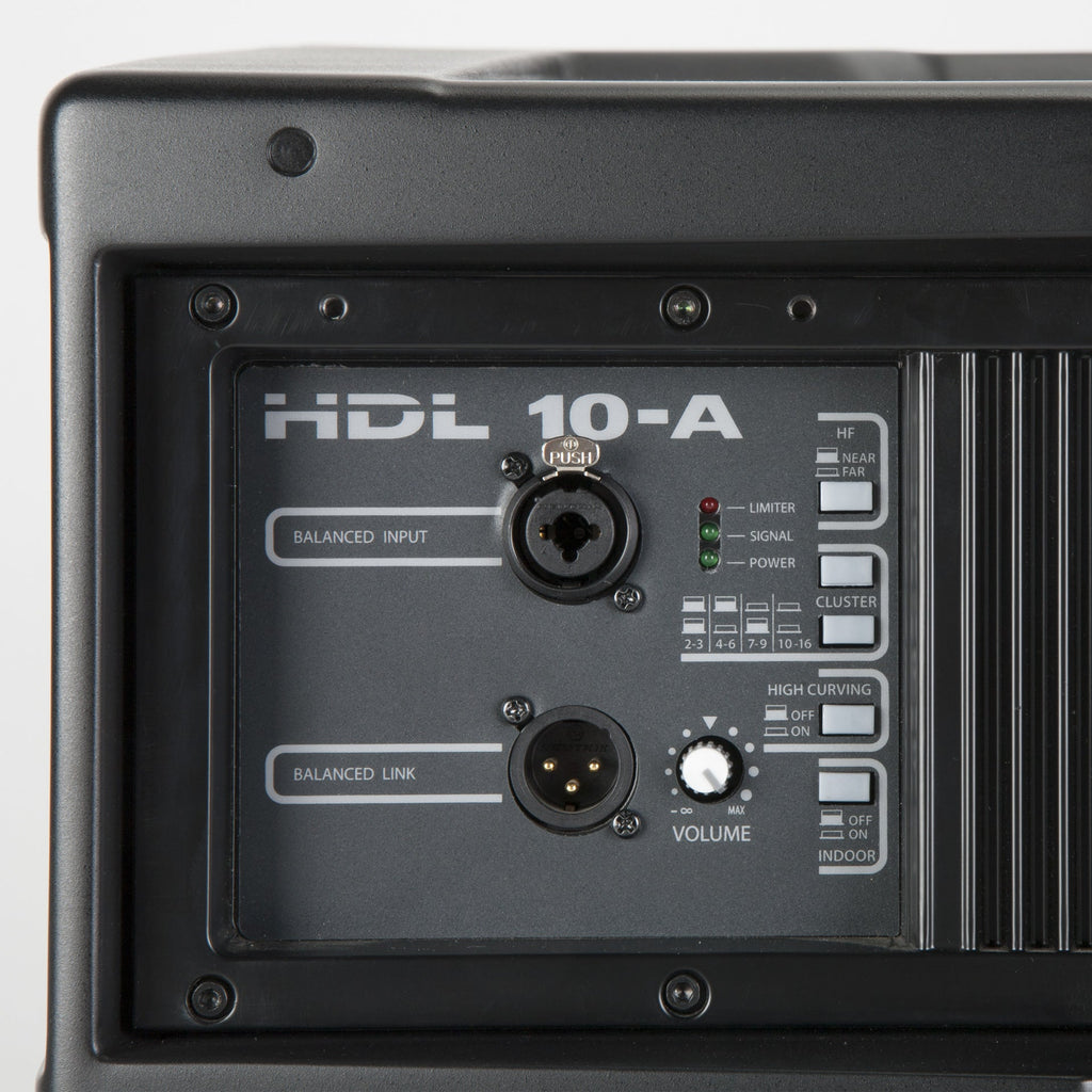 RCF HDL10-A-W, Active 1400W Dual 8" 2-Way Line Array, White - USED