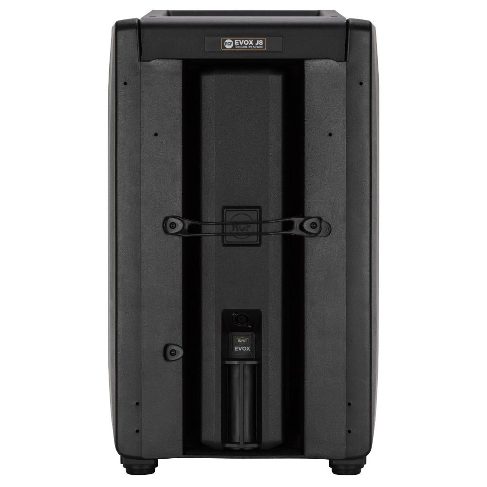 RCF EVOX J8 W - Active 1400W Portable PA System, 12" Subwoofer and (8)x2" Top (White)