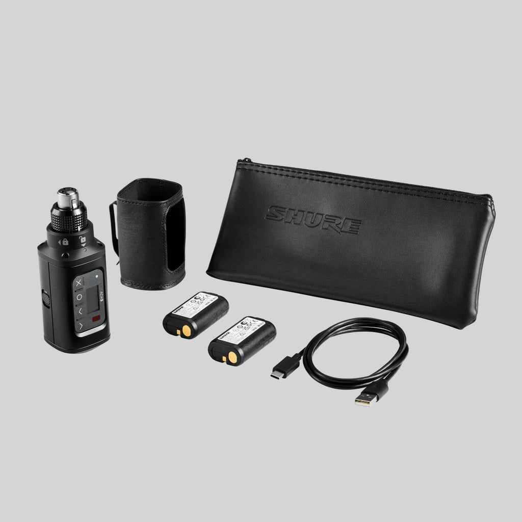Shure ADX3-G57, Axient Digital Plug-On Transmitter with ShowLink, ADX3 Plug-on Transmitter, 470-616 MHz