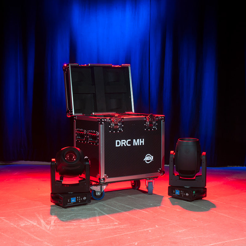 ADJ DRC MH, Dual Road Case Hydro Wash X7, Focus Spot 4 & 5Z, Focus Flex 7/L7, Focus Beam LED Vizi Beam RX One, Viz HEX Wash 7, Vizi Wash Z19, and Other Similar Size ADJ Fixtures