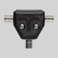 Shure UA221, Passive Antenna Splitter, Passive Antenna Splitter/Combiner Kit. Includes Two Splitter/Combiners, Four Coaxial Cables, and Attaching Hardware