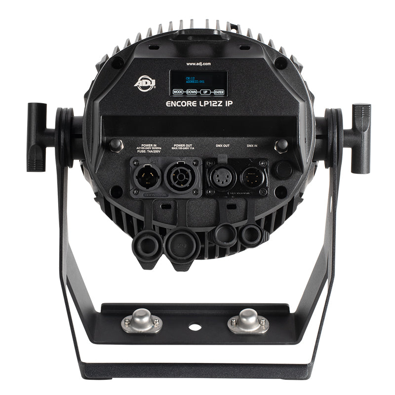 ADJ Encore LP12Z IP, Versatile LED Zoom Par, IP65 Rated, 12 x 20 Watt Rgbl Motorized Zoom 5-30 Degree, Wifly DMX Wireless