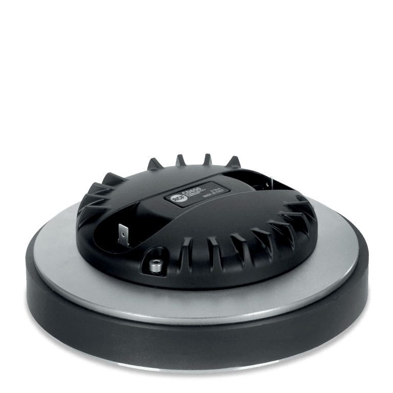 RCF CD650, 1.4" Exit Compression Driver, 90W RMS, 180W Program, 109 dB Sensitivity, 700 Hz-20 kHz, Titanium Diaphragm, 8 Ohm