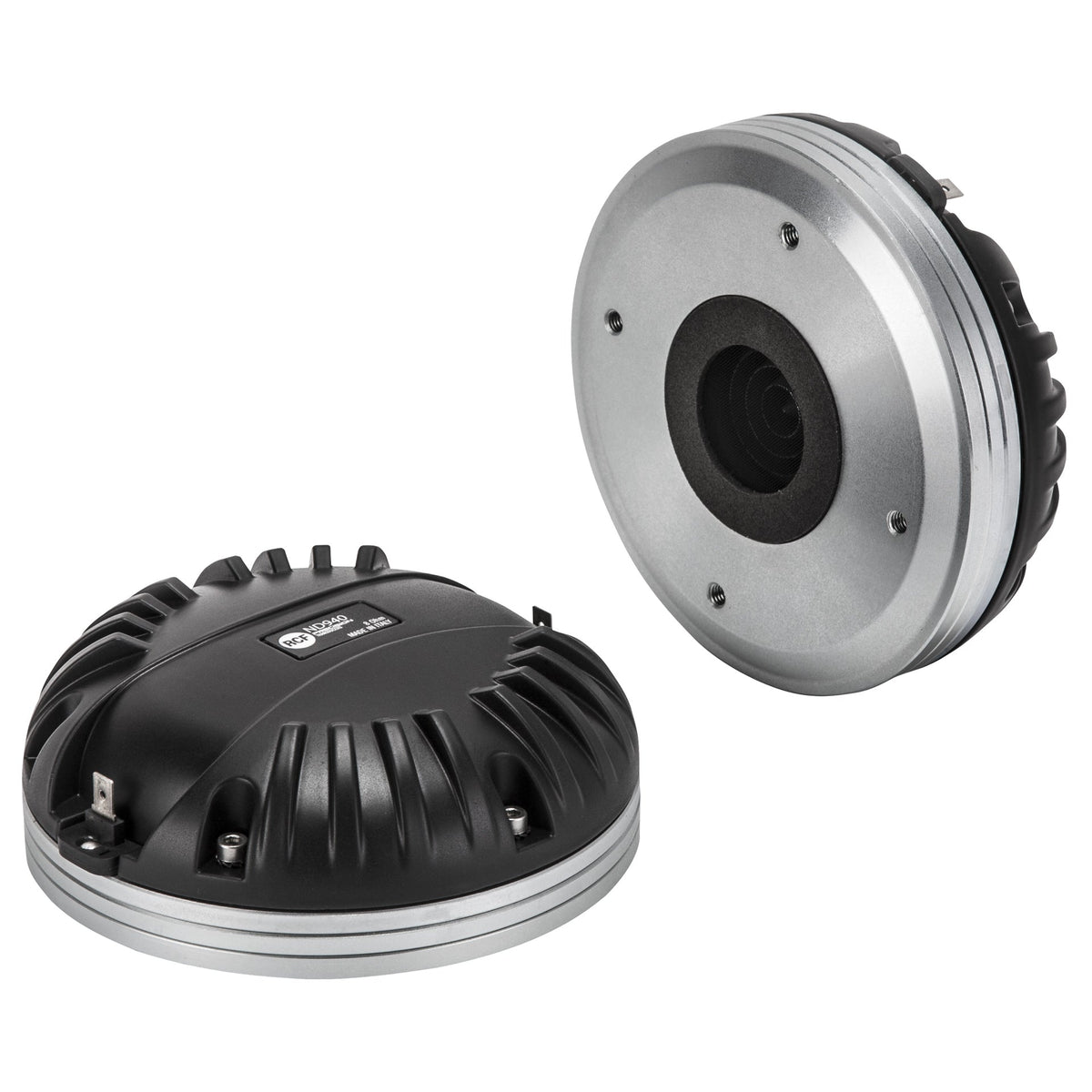 RCF ND940, 1.4" Exit Compression Driver, 140W RMS, 280W Program, 110 dB Sensitivity, 500 Hz-20 kHz, Titanium Diaphragm, 16 Ohm