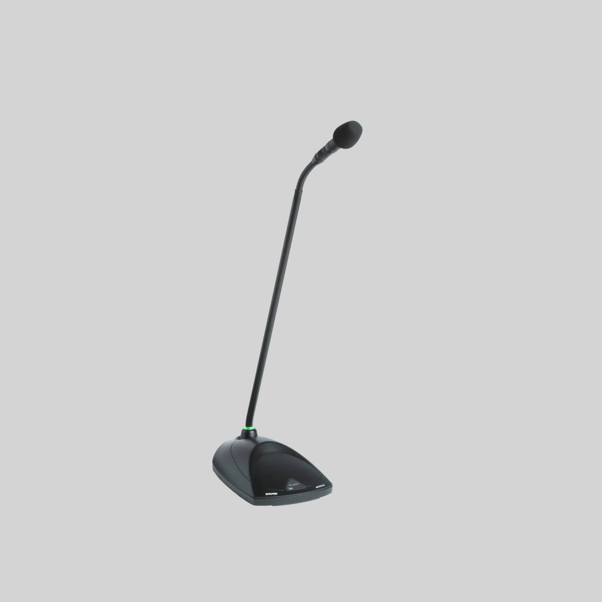 Shure MX415LPDF/C, Microflex 15-Inch Modular Gooseneck Microphone, 15" Shock-Mounted Gooseneck, Green/Red LED Ring at bottom, Less Preamplifier, Dual Flexible, Cardioid
