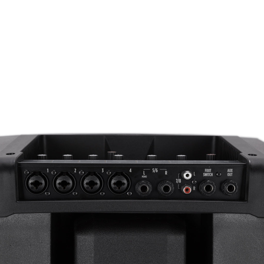RCF EVOX JMIX8, Active 1400W Portable PA System with Bluetooth Mixer, 12" Subwoofer and (8)x2" Top - USED