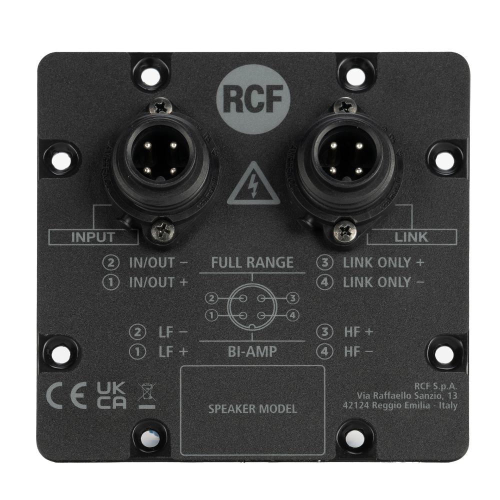 RCF AC-PNL-I/O-AMPHENOL - Amphenol I/O Option Panel for Compact Media Series